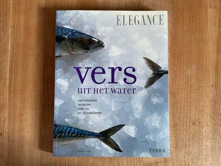 Vis - Vers uit het water - Elegance - Rens de Jonge, Boeken, Kookboeken, Zo goed als nieuw, Ophalen of Verzenden