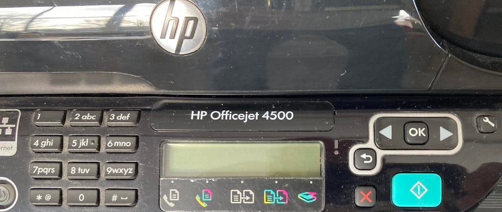HP Printer officejet 4500, Computers en Software, Printers, Ophalen of Verzenden, Gebruikt, Inkjetprinter, All-in-one