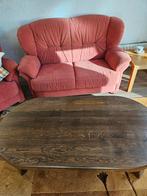 Massief eiken salontafel, Ophalen of Verzenden