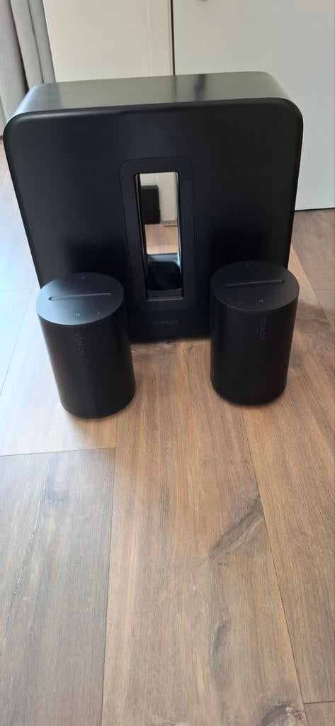 Zgan!! Sonos Surround Set: 2x Era 100 en Sub Gen 4