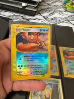 Kingler reverse holo, Ophalen of Verzenden, Zo goed als nieuw, Meerdere kaarten, Foil
