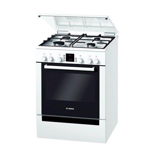 Bosch gasfornuis HGV745225N, Witgoed en Apparatuur, Fornuizen, Zo goed als nieuw, Gas, Vrijstaand, 85 tot 90 cm