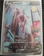 Mewtwo V Pokémon GO Kaart (072/078), Ophalen of Verzenden, Nieuw, Losse kaart, Foil