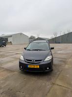 Mazda 5 2.0 2005 Grijs, Auto's, Voorwielaandrijving, 145 pk, 4 cilinders, 7 stoelen