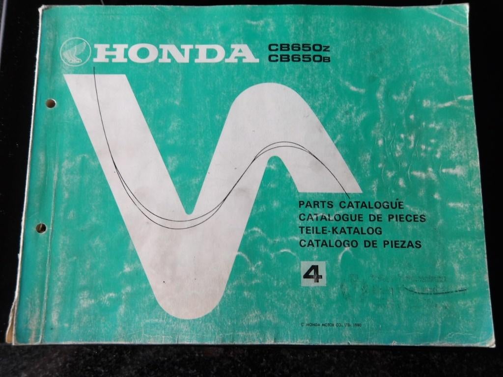 Origineel werkplaatshandboek Honda CB650z CB650b, Motoren, Handleidingen en Instructieboekjes, Verzenden, Honda