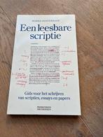 Een leesbare scriptie - Gids voor het schrijven, Ophalen of Verzenden, Zo goed als nieuw, HBO