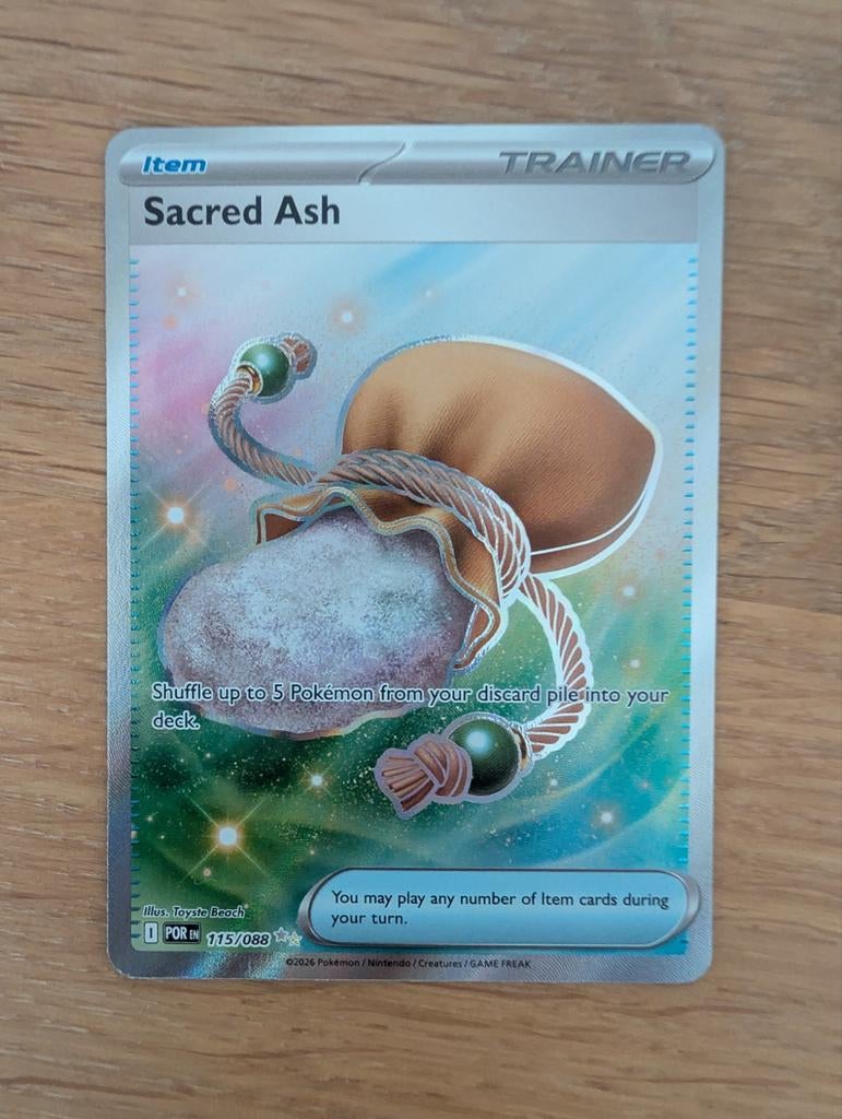 Sacred Ash Perfect Order Pokémon kaart 115/088, Ophalen of Verzenden, Nieuw