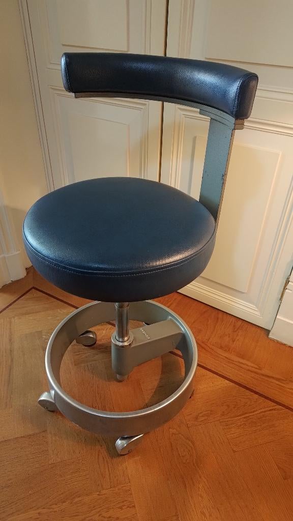 Industriële Vintage tandartsstoel Siemens, Ophalen, In hoogte verstelbaar, Gebruikt, Staal