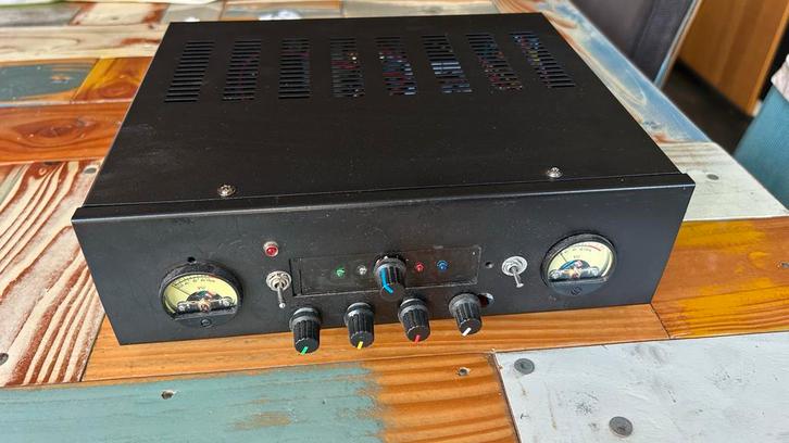 Zelfbouw geïntegreerde versterker, Audio, Tv en Foto, Versterkers en Receivers, Gebruikt, Stereo, Minder dan 60 watt, Overige merken