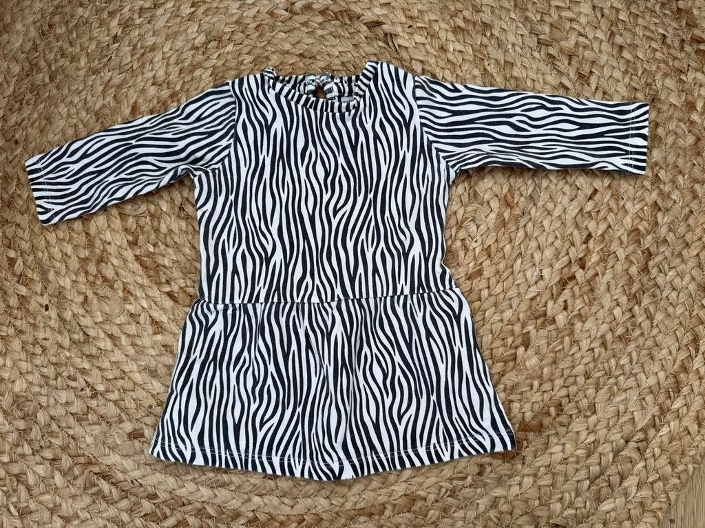 Prenatal jurkje zebraprint maat 56, Ophalen of Verzenden, Gebruikt, Meisje, Jurkje of Rokje