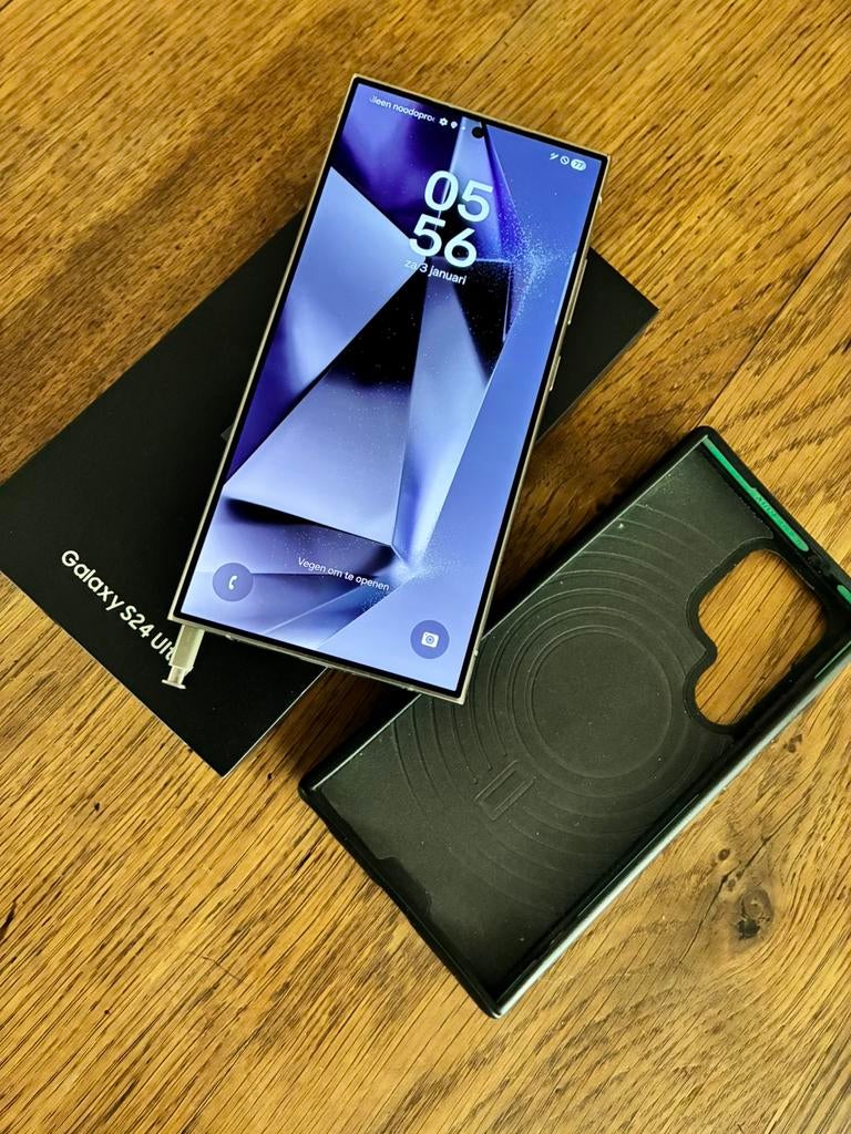 Samsung Galaxy S24 Ultra – 256GB – Zo goed als nieuw, Galaxy S24, Zwart, Ophalen of Verzenden, Zo goed als nieuw