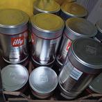 19 lege illy blikken., Ophalen of Verzenden, Gebruikt, Overige typen