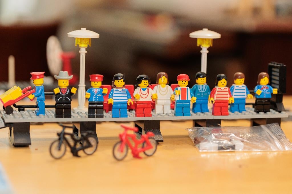 LEGO 4558 Train: 9V:Metroliner met snelheid regelaar., Kinderen en Baby's, Speelgoed | Duplo en Lego, Gebruikt, Lego, Complete set