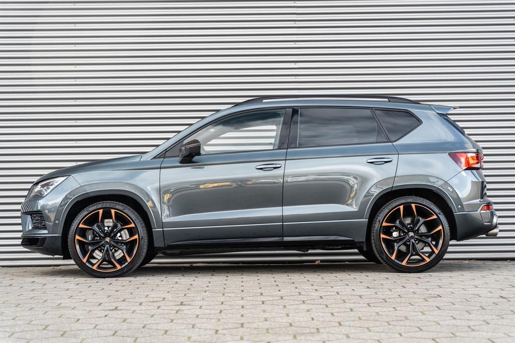 CUPRA Ateca 2.0 TSI 4DRIVE LIMITED PANO AKRA CARBON BREMBO, Automaat, Gebruikt, Zwart, 4 cilinders