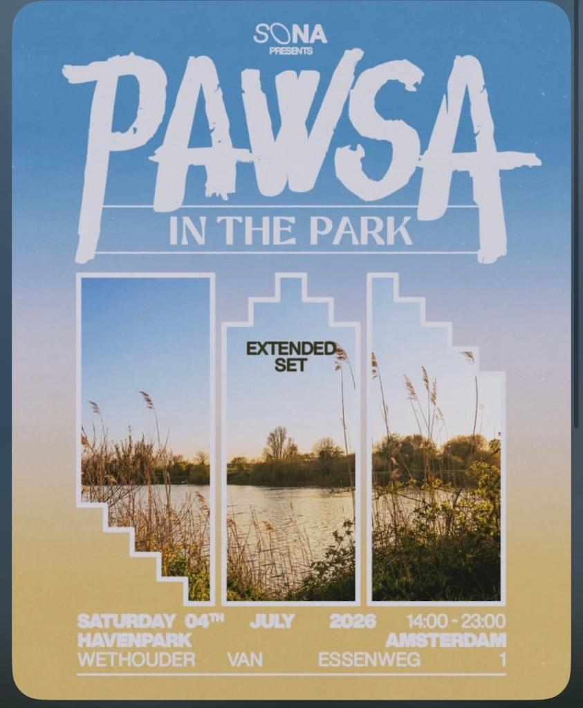 verkoop 1 ticket: PAWSA in the park 2026, Tickets en Kaartjes, Eén persoon