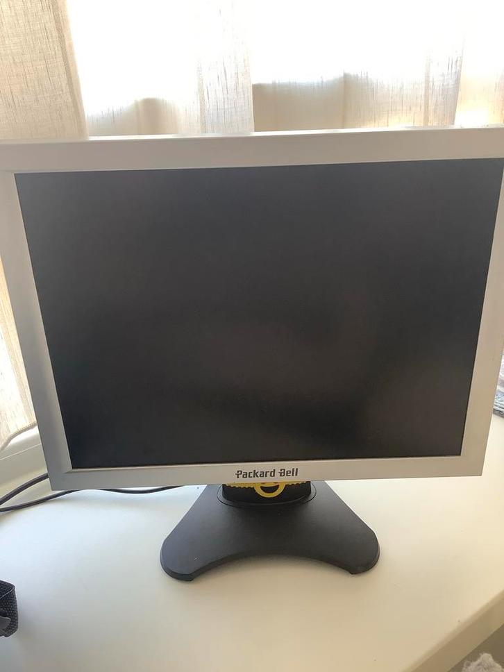 Packard Bell Computerscherm 15 inch, Computers en Software, Monitoren, Gebruikt, 60 Hz of minder, VGA, Overige typen, Overige resoluties