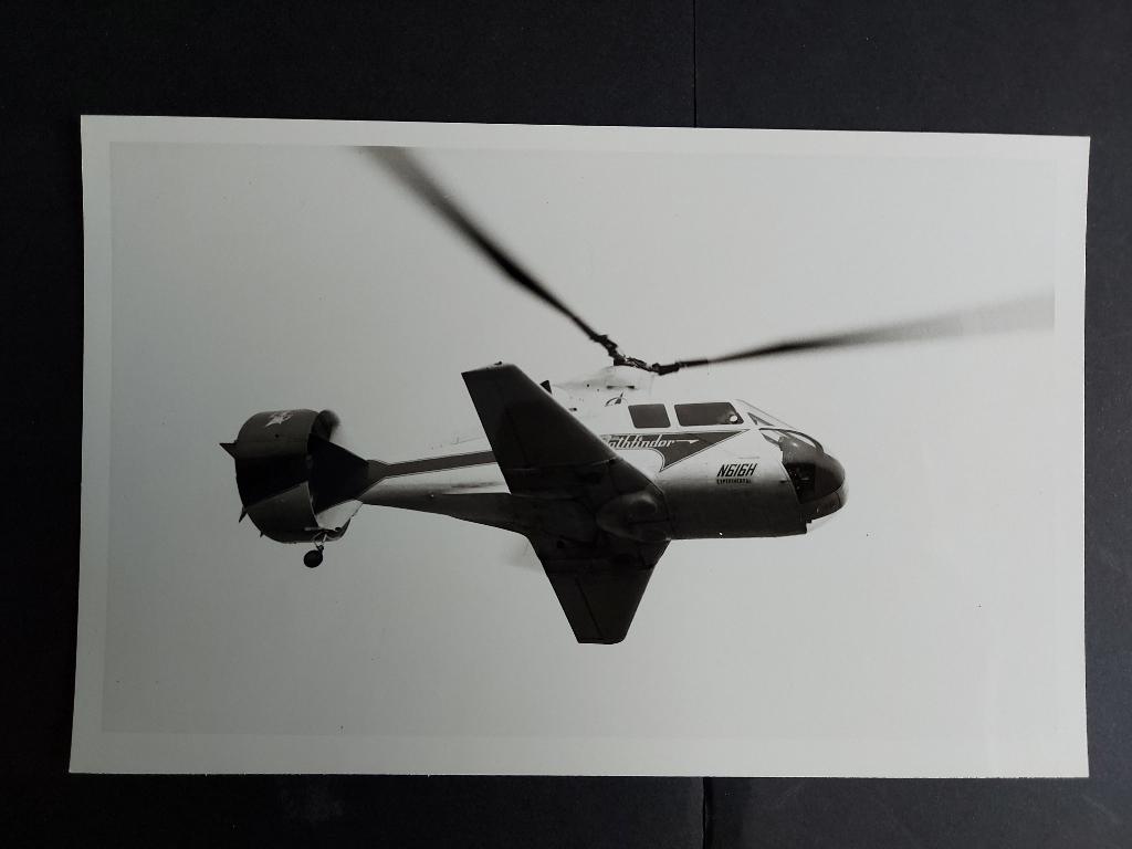 Foto van een Piasecki 16-H (F828), Ophalen of Verzenden, Gebruikt, Kaart, Foto of Prent