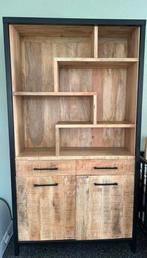 Mango houten kast, Ophalen, Zo goed als nieuw, 150 tot 200 cm, 25 tot 50 cm