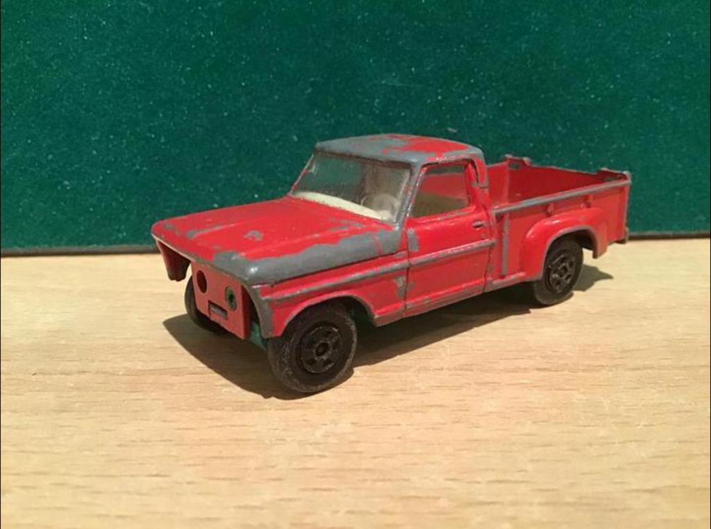 Ford pickup van Matchbox, Ophalen of Verzenden, Gebruikt, Auto