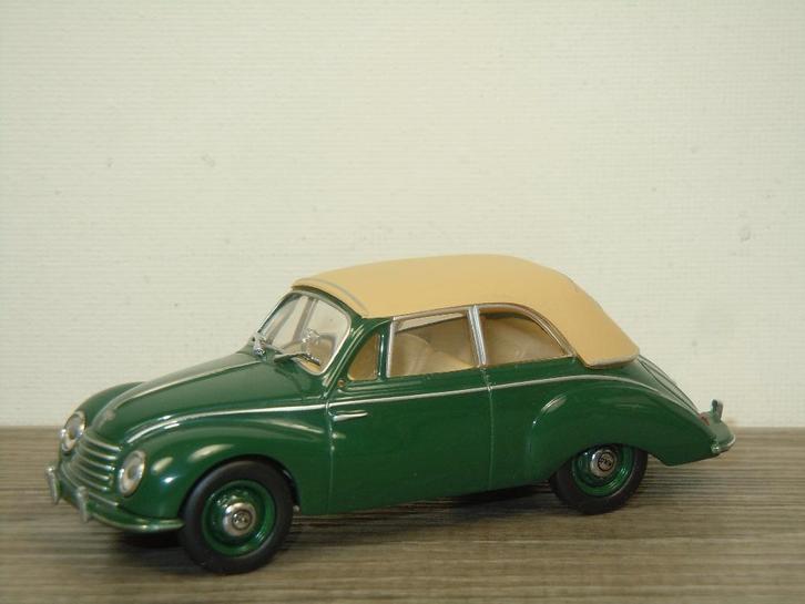 DKW 3=6 - Schuco 1:43, Hobby en Vrije tijd, Modelauto's | 1:43, Auto, Schuco, Verzenden