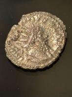 Oude romeinse Zilveren munt Postumus (260-269).Denarius, Ophalen of Verzenden, Overige landen