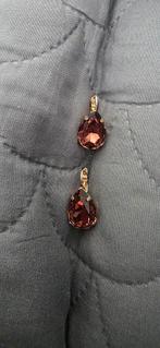 Otazu Oorbellen met Swarovski Kristal -  Nieuw, Met kristal, Overige materialen, Hangers, Bruin