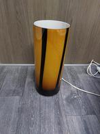 Murano glas vintage tafellamp Italië jaren 80 vintage, Huis en Inrichting, Lampen | Tafellampen, Ophalen, Zo goed als nieuw, Glas