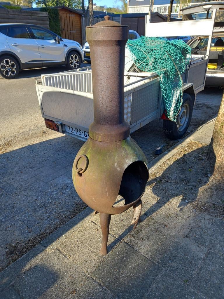 Gietijzeren vuurkorf, Ophalen of Verzenden