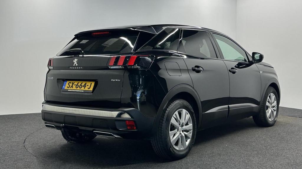 Peugeot 3008 1.2 PureTech Active CARPLAY NAVI TREKHAAK CRUIS, Stof, Gebruikt, 1199 cc, Met garantie (alle)