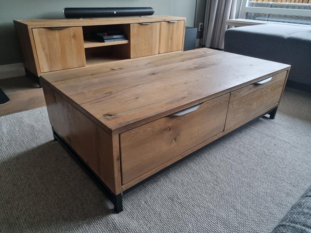Salontafel Max van Goossens, Huis en Inrichting, Tafels | Salontafels, Zo goed als nieuw, Minder dan 50 cm, 50 tot 100 cm, 100 tot 150 cm