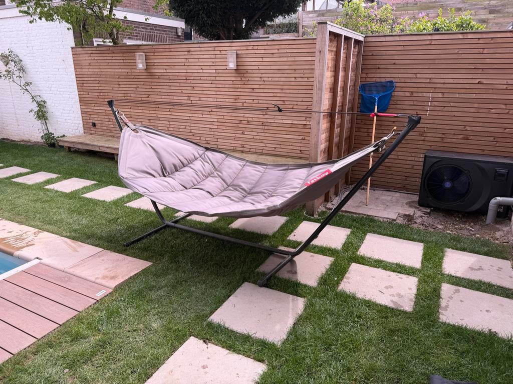 Hangmat van Fatboy, Tuin en Terras, Hangmatten, Ophalen, Gebruikt, Met standaard, Eenpersoons