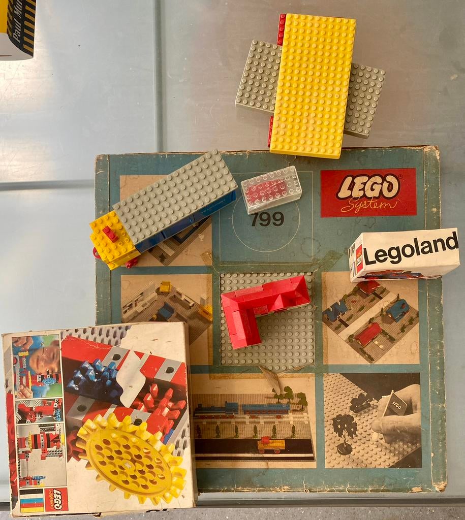 Antieke Lego rond 1960, Ophalen, Gebruikt