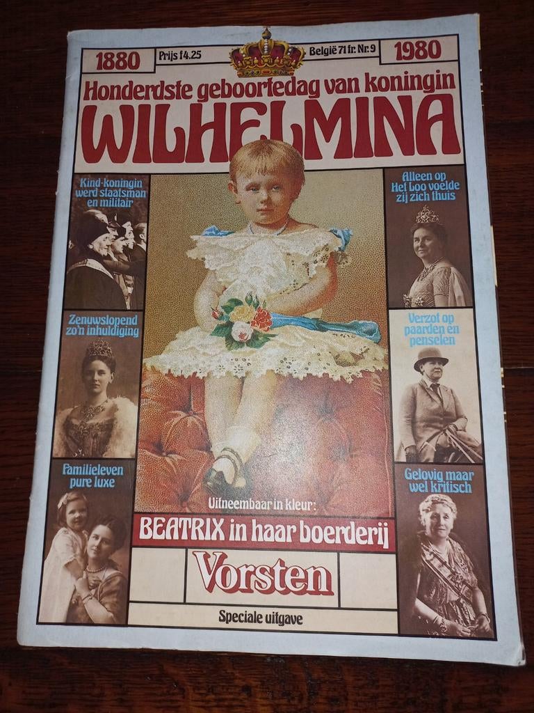 Koningklijkhuis. Wilhelmina, Juliana, Beatrix, Maxima, Amali, Ophalen of Verzenden, Zo goed als nieuw