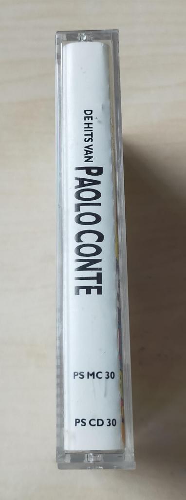 Paolo Conte - De Hits Van Cassette MC RTL4 Presenteert, 1 bandje, Ophalen of Verzenden, Zo goed als nieuw, Pop
