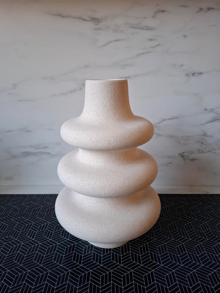 Vaas H&M Home, Huis en Inrichting, Woonaccessoires | Vazen, Overige kleuren, Aardewerk of Porselein, Nieuw, Ophalen of Verzenden