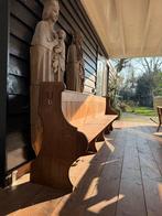 Oude eikenhouten kerkbank - Authentiek en sfeervol, Ophalen