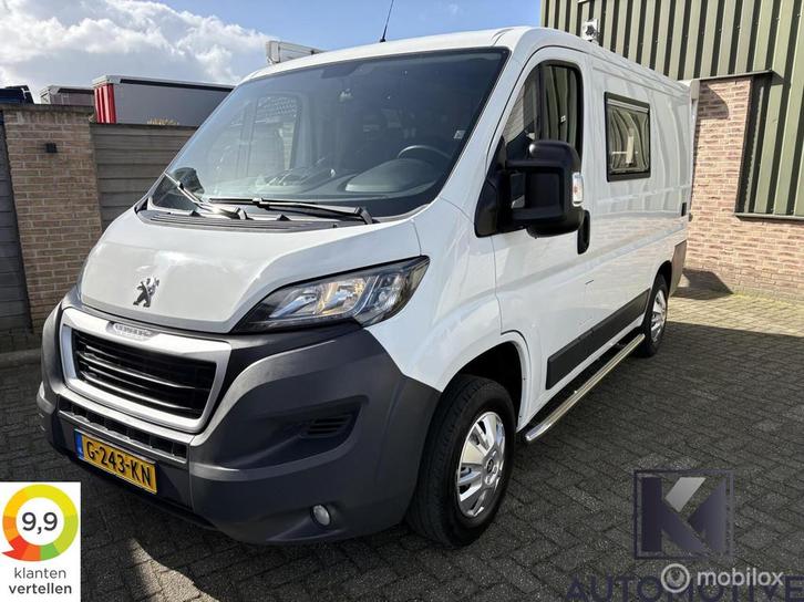 Peugeot Boxer 2.2HDI Buscamper|Compleet ingericht|Superstaat, Caravans en Kamperen, Campers, Bedrijf, Overige merken, Diesel, Handgeschakeld