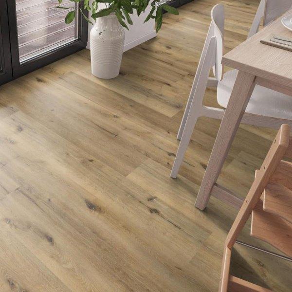 64m2 Pvc click Helleweg 2045 Natuur eik 29pak = €1085, 75 m² of meer, Beige, Nieuw, Ophalen of Verzenden