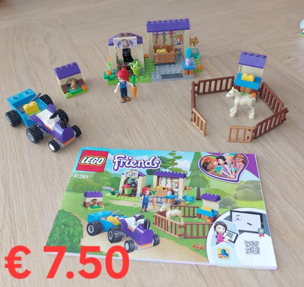 LEGO Friends Mia's Veulenstal, Lego, Friends, Ophalen of Verzenden, Zo goed als nieuw