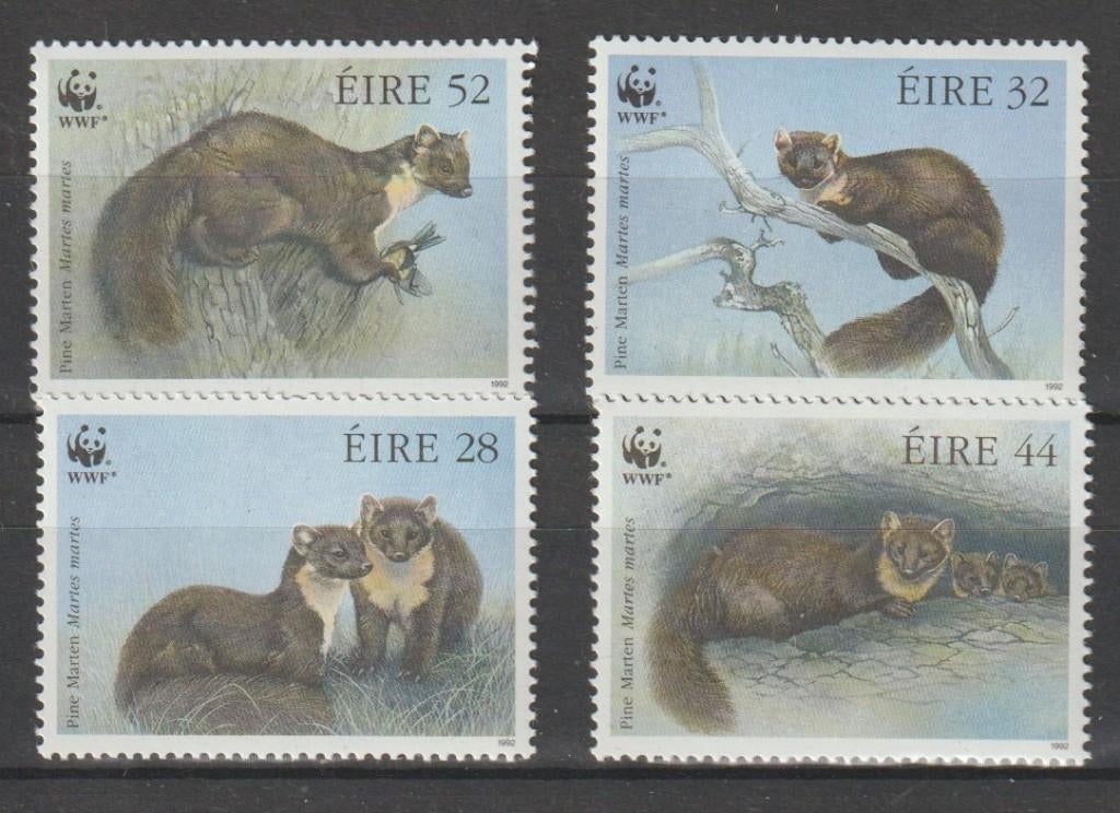 WWF = BOOMMARTER =sv4st IERLAND-W23, Verzenden, Postfris, Dier of Natuur