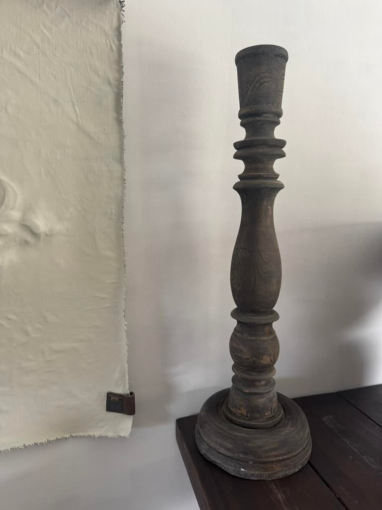 Kandelaar, Ophalen, Nieuw, Kandelaar, Hout