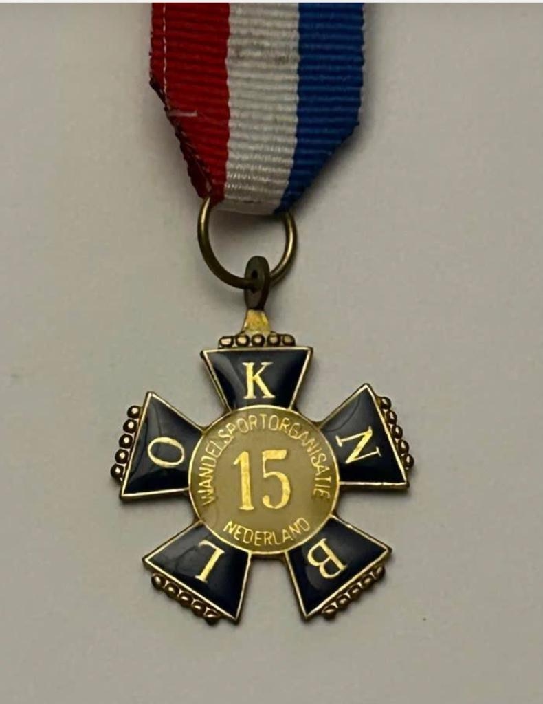 Medaille nederland Wandel Sport Organisatie, Ophalen of Verzenden, Overige materialen, Nederland