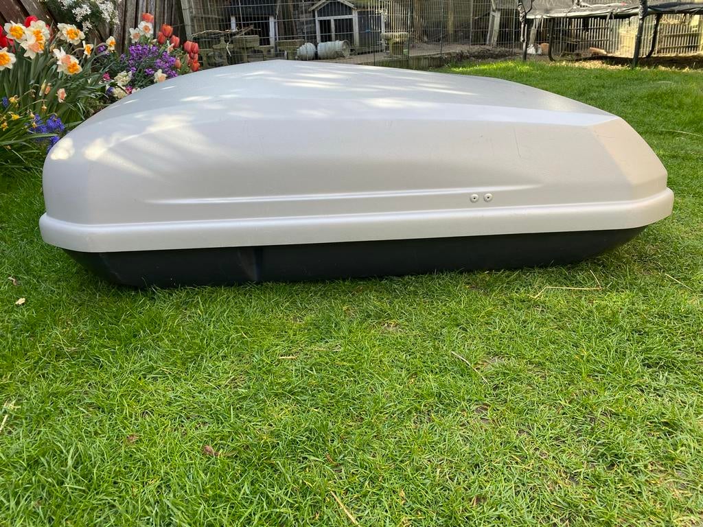 Dakkoffer 320L grijs, Ophalen, Gebruikt