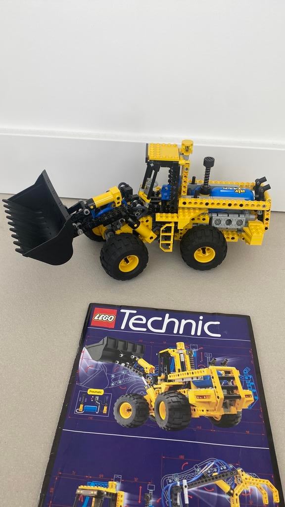 Lego 8459 Technic Shovel, Ophalen of Verzenden, Zo goed als nieuw