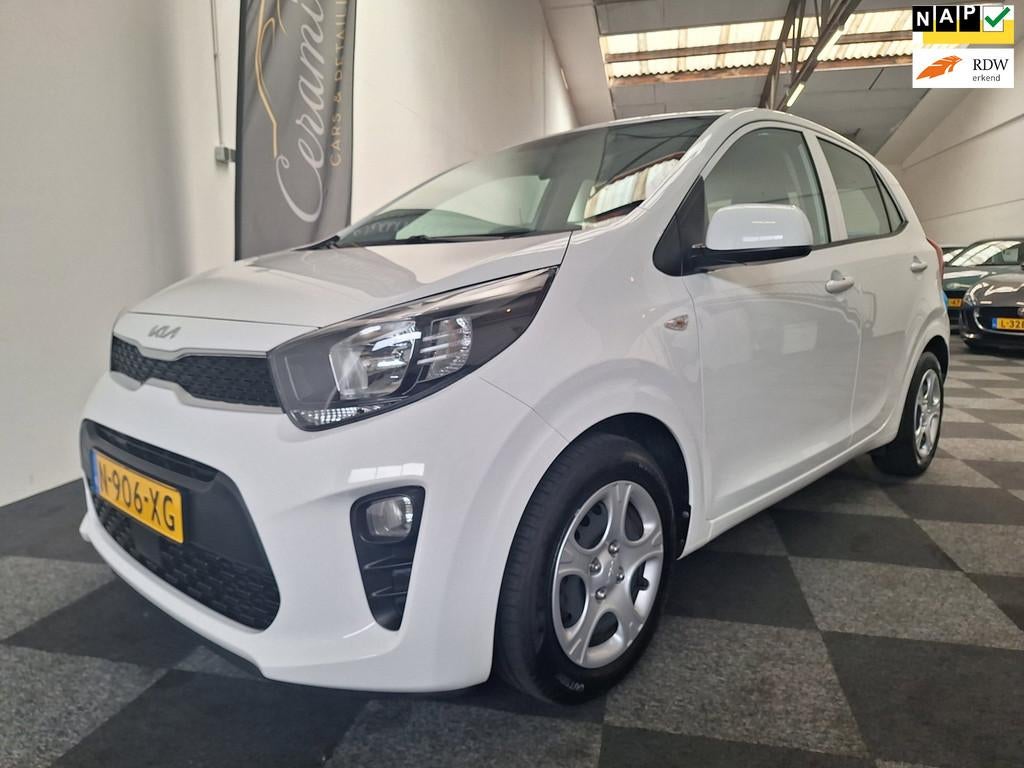 Kia Picanto 2022 ComfortLine 5p uitv. 1e eig. 51.000 km NAP., Auto's, Kia, Voorwielaandrijving, Stof, Gebruikt, Wit