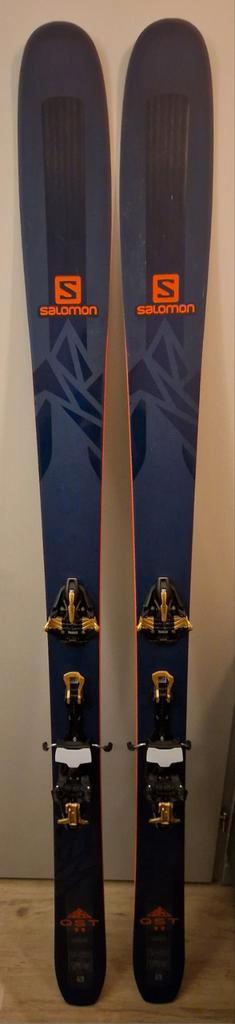 Salomon 188cm QST 99 Ski's + Marker Kingpin 13 binding NIEUW, Sport en Fitness, Skiën en Langlaufen, Ski's, Skiën, Salomon, 180 cm of meer