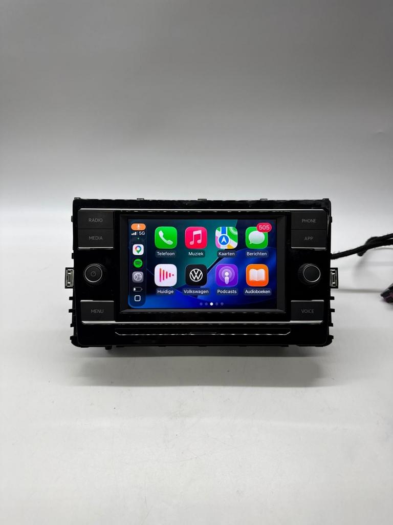 VW MIB2 Entry Autoradio CarPlay Android Auto Draadloos OEM, Ophalen of Verzenden, Gebruikt