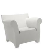 Kartell Bubble Club Fauteuil - Wit Design Stoel, Ophalen of Verzenden, Gebruikt, Kunststof, 75 tot 100 cm