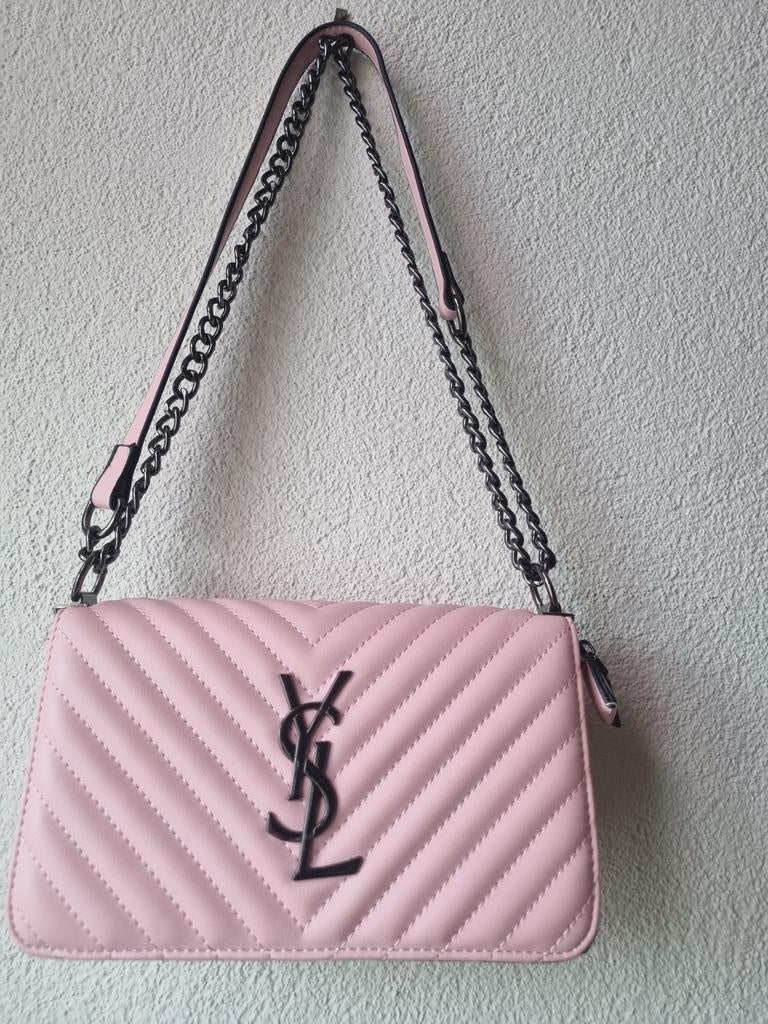YSL tas zachtroze, Ophalen of Verzenden, Nieuw, Zwart