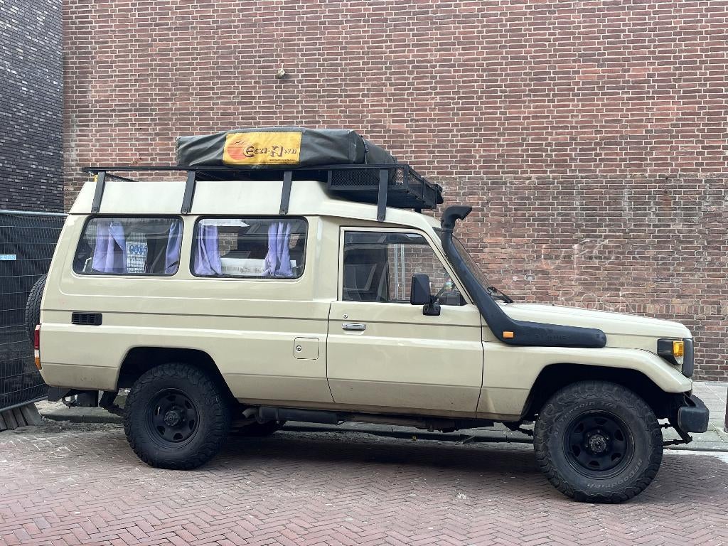 Toyota Landcruiser PZJ75 1992 met 3.5 liter dieselmotor., Auto's, Toyota, Voorwielaandrijving, 4 stoelen, Origineel Nederlands